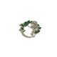 A jasmine brooch