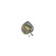 Leaf pearl brooch