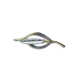 Diamond brooch