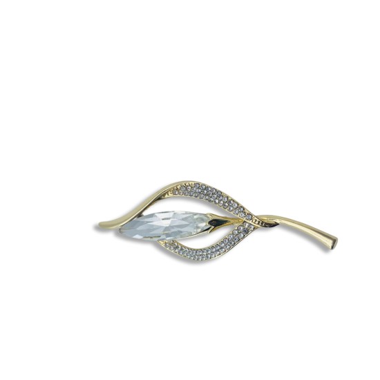 Diamond brooch