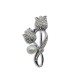 Rose brooch