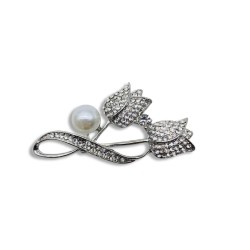 Rose brooch