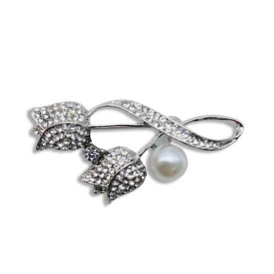Rose brooch