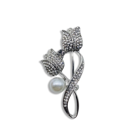Rose brooch