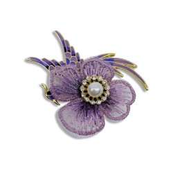 Phoenix bird brooch