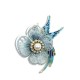 Phoenix bird brooch