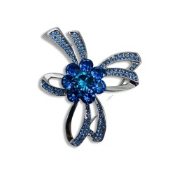 Bow brooch